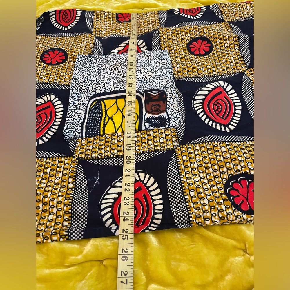 Dutch Wax Print African Fabric Apron - Picture 5 of 5